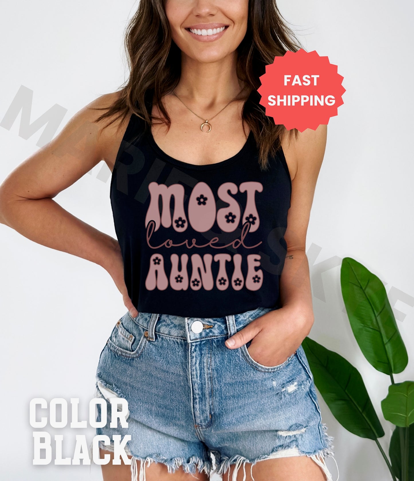 Most Loved Auntie Tank Top