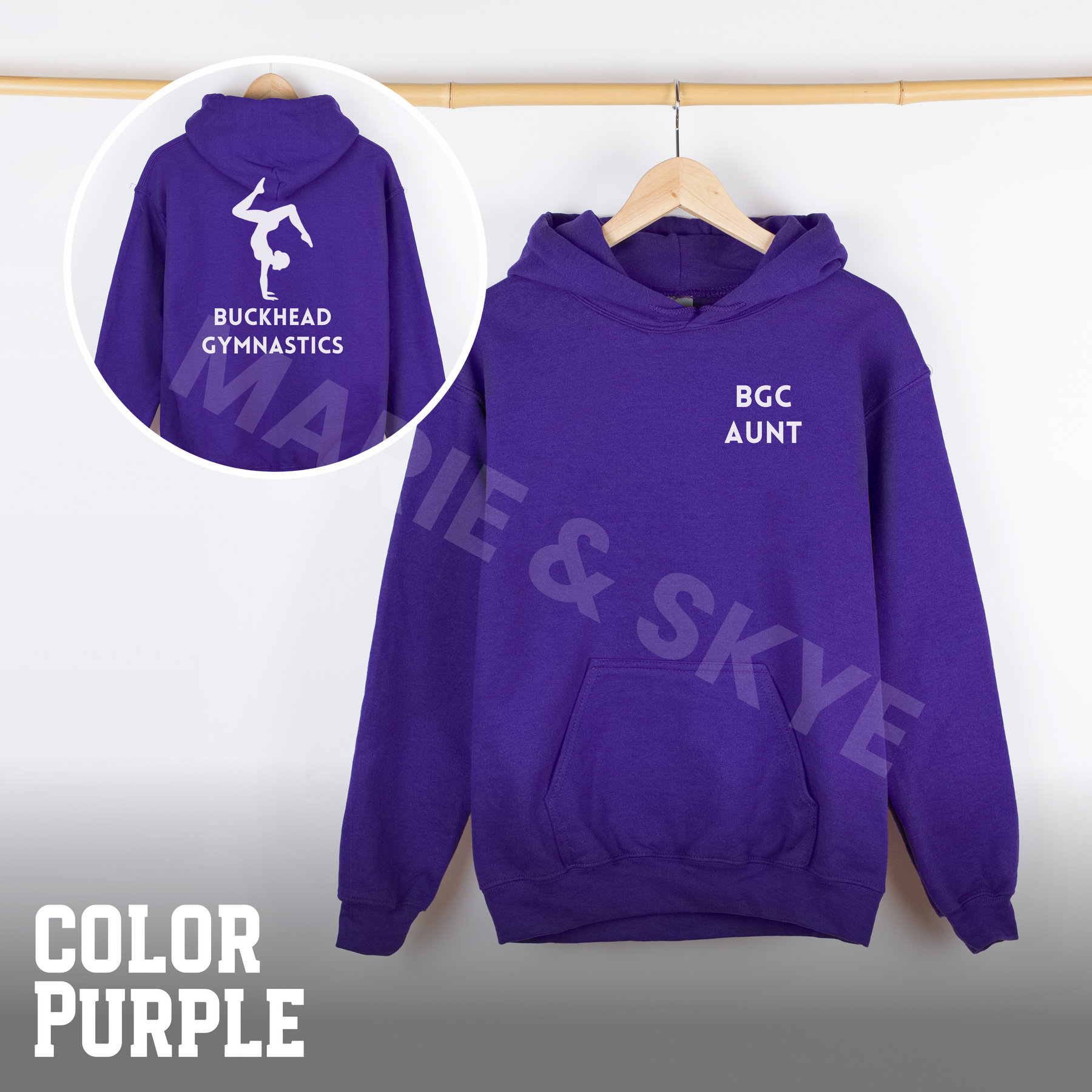 PREORDER: BGC Aunt - Buckhead Gymnastics Adult Sweatshirt