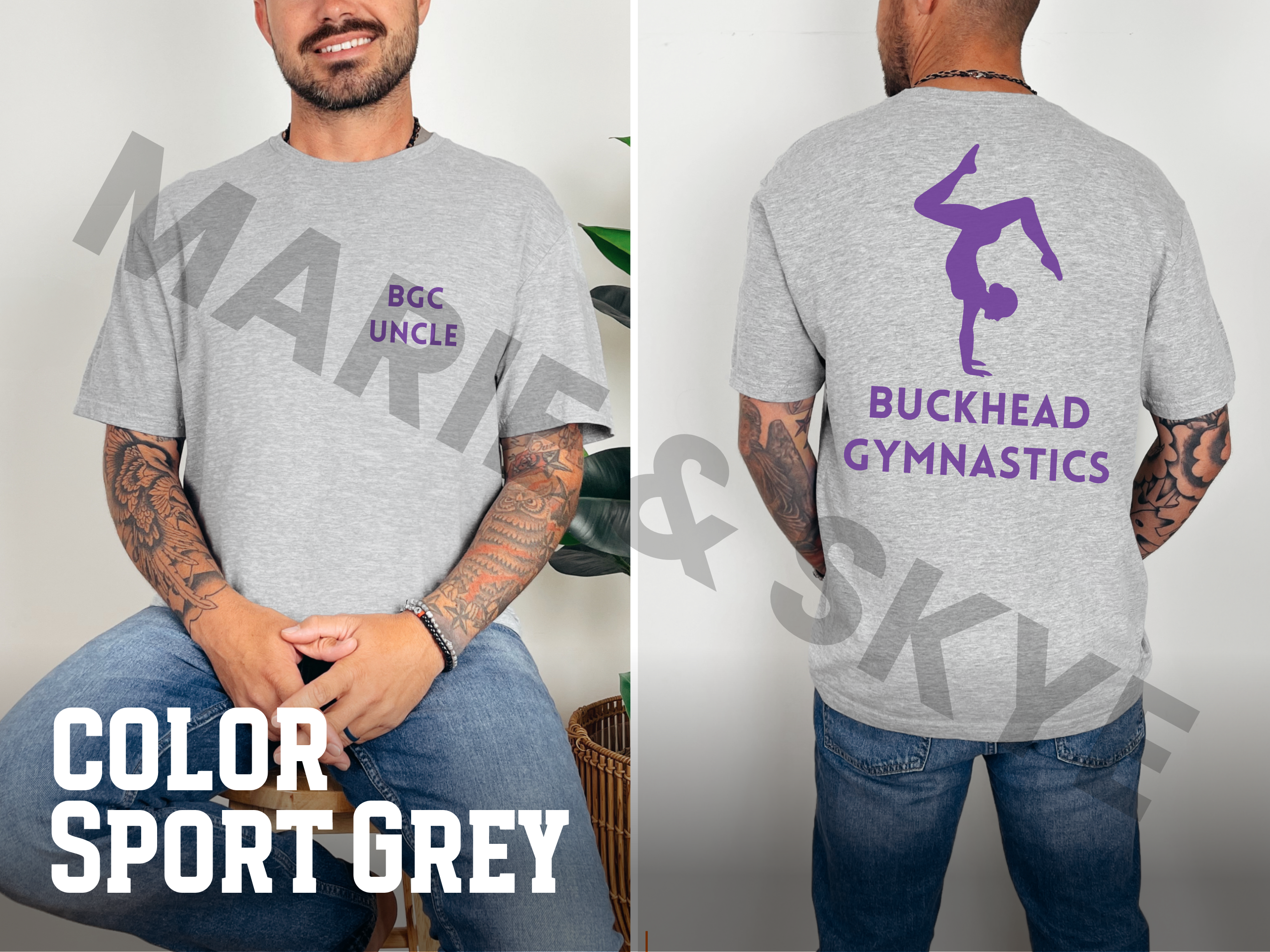 PREORDER: BGC Uncle - Buckhead Gymnastics Adult Shirt