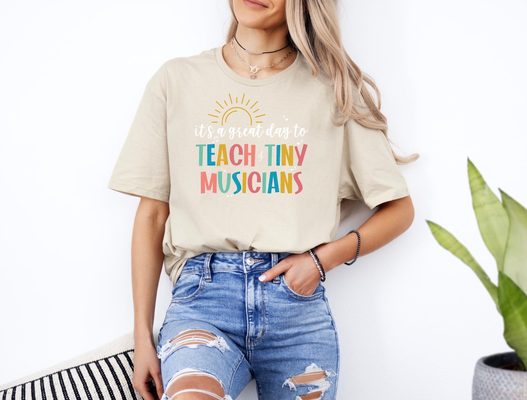 Teach Tiny Musicians Teacher Shirt