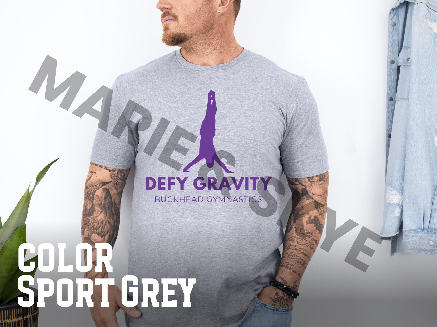 PREORDER: Defy Gravity - Buckhead Gymnastics Adult Shirt