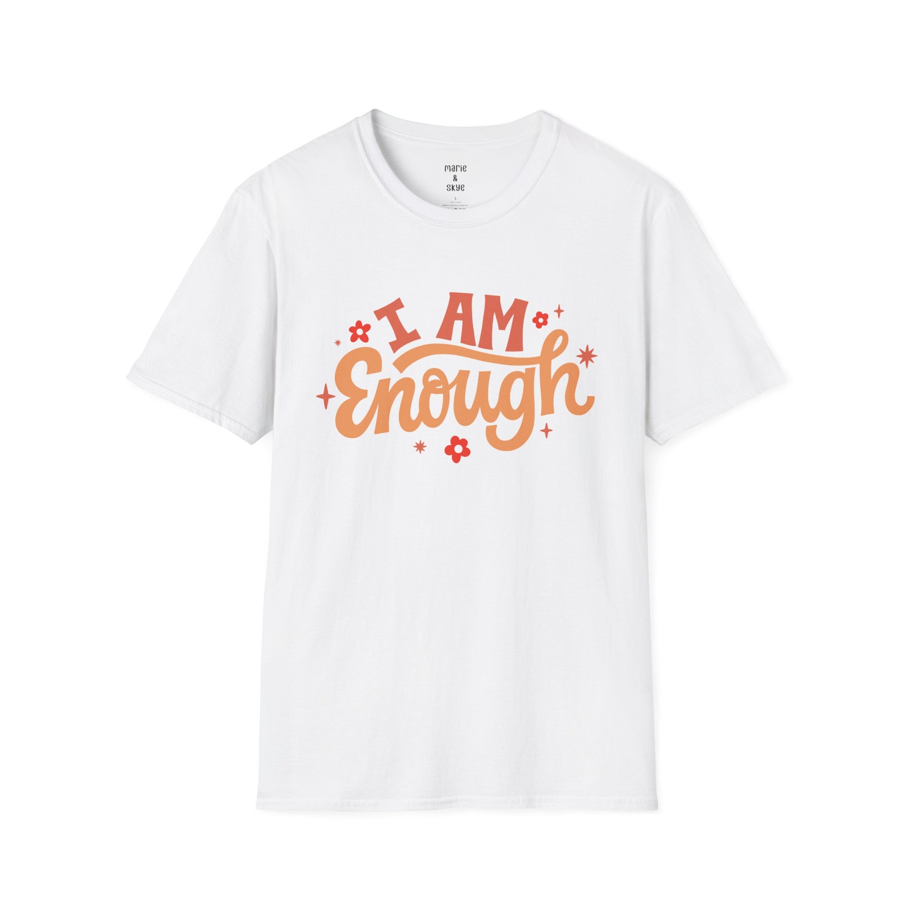 I Am Enough Shirt I Am Enough Meditation Shirt Thinking Of You Gift Self Love Club Words of Affirmation Self Esteem Best Selling Shirts