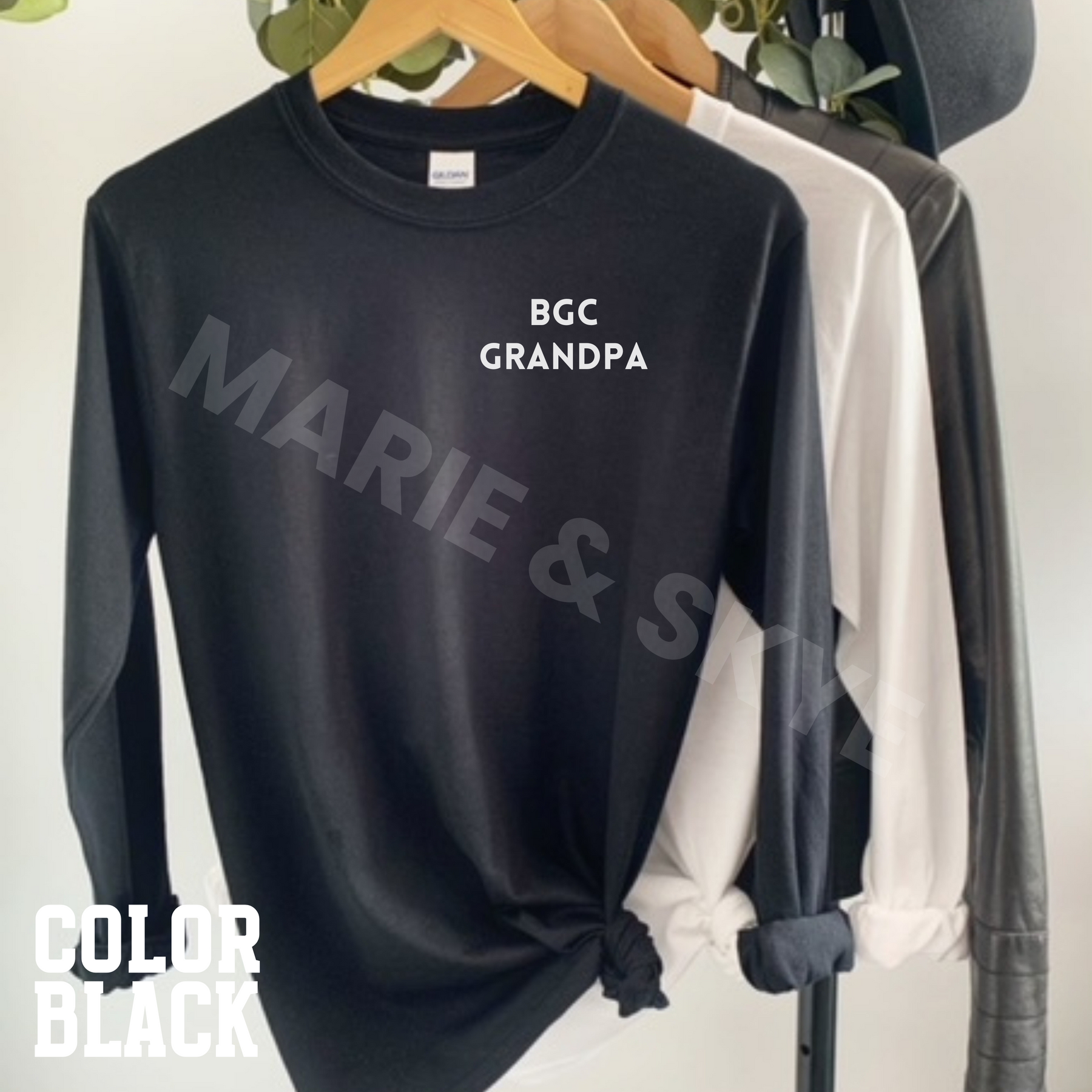 PREORDER: BGC Grandpa - Buckhead Gymnastics Long Sleeve Shirt