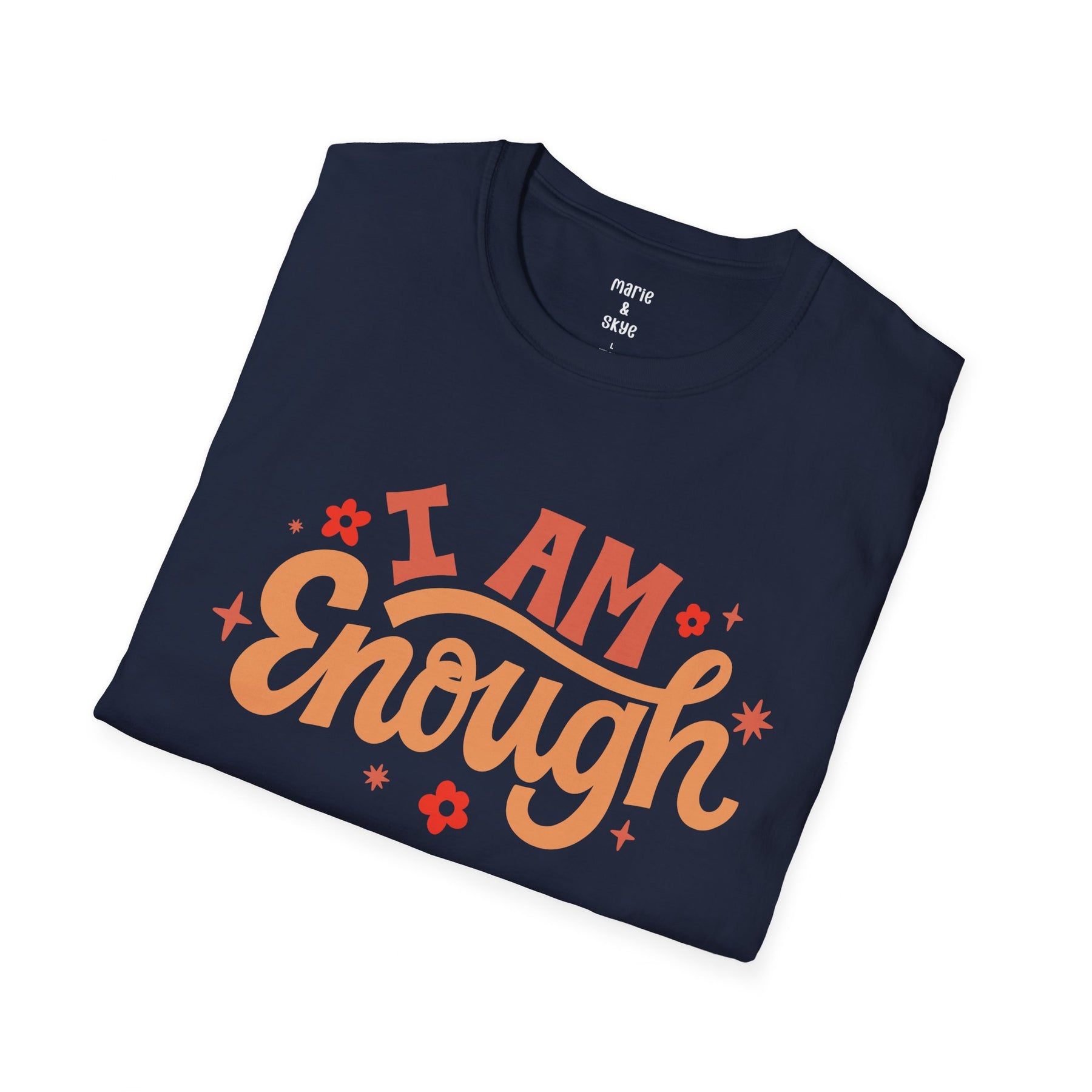 I Am Enough Shirt I Am Enough Meditation Shirt Thinking Of You Gift Self Love Club Words of Affirmation Self Esteem Best Selling Shirts