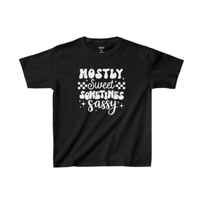 Mostly Sweet Sometimes Sassy Girls Shirt