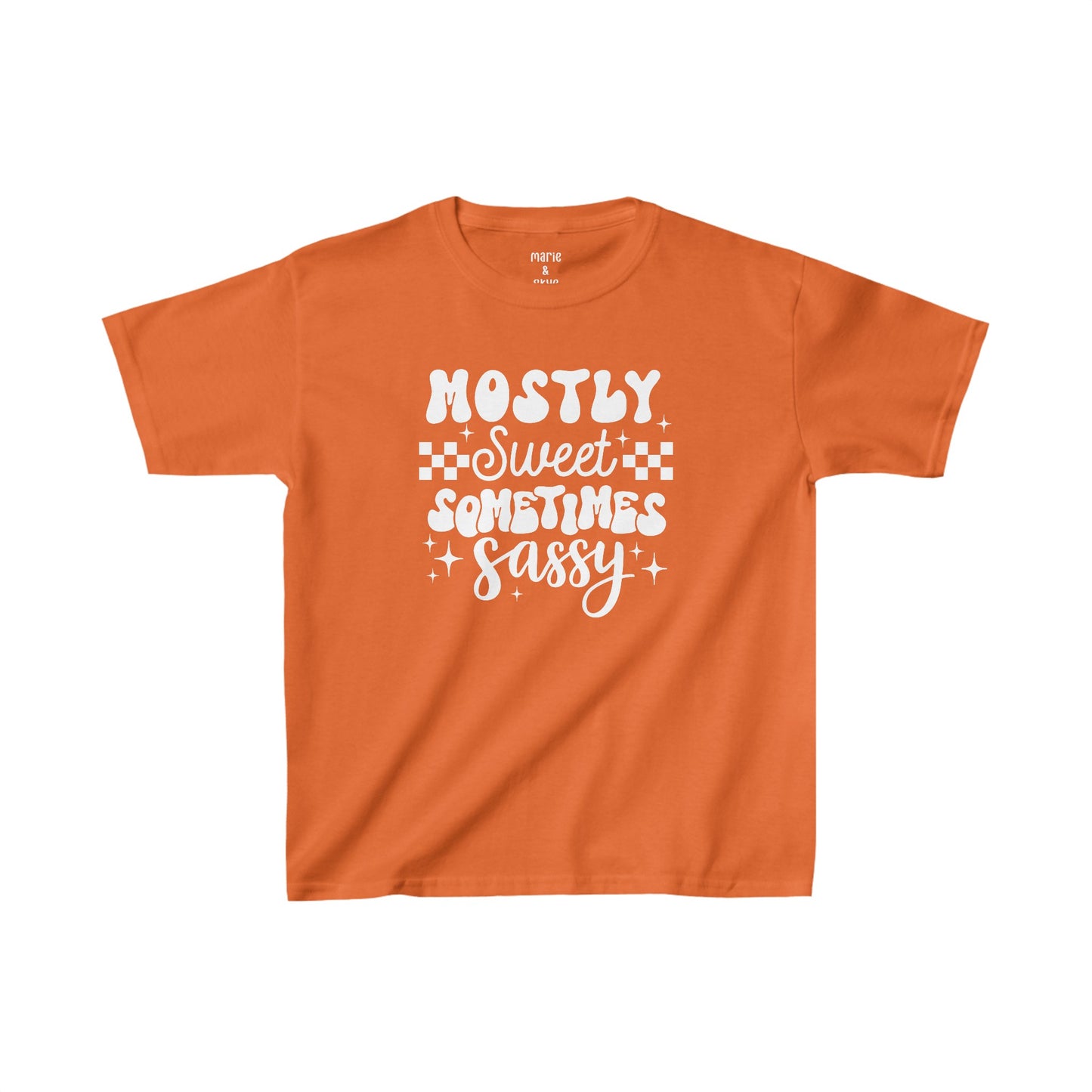 Mostly Sweet Sometimes Sassy Girls Shirt