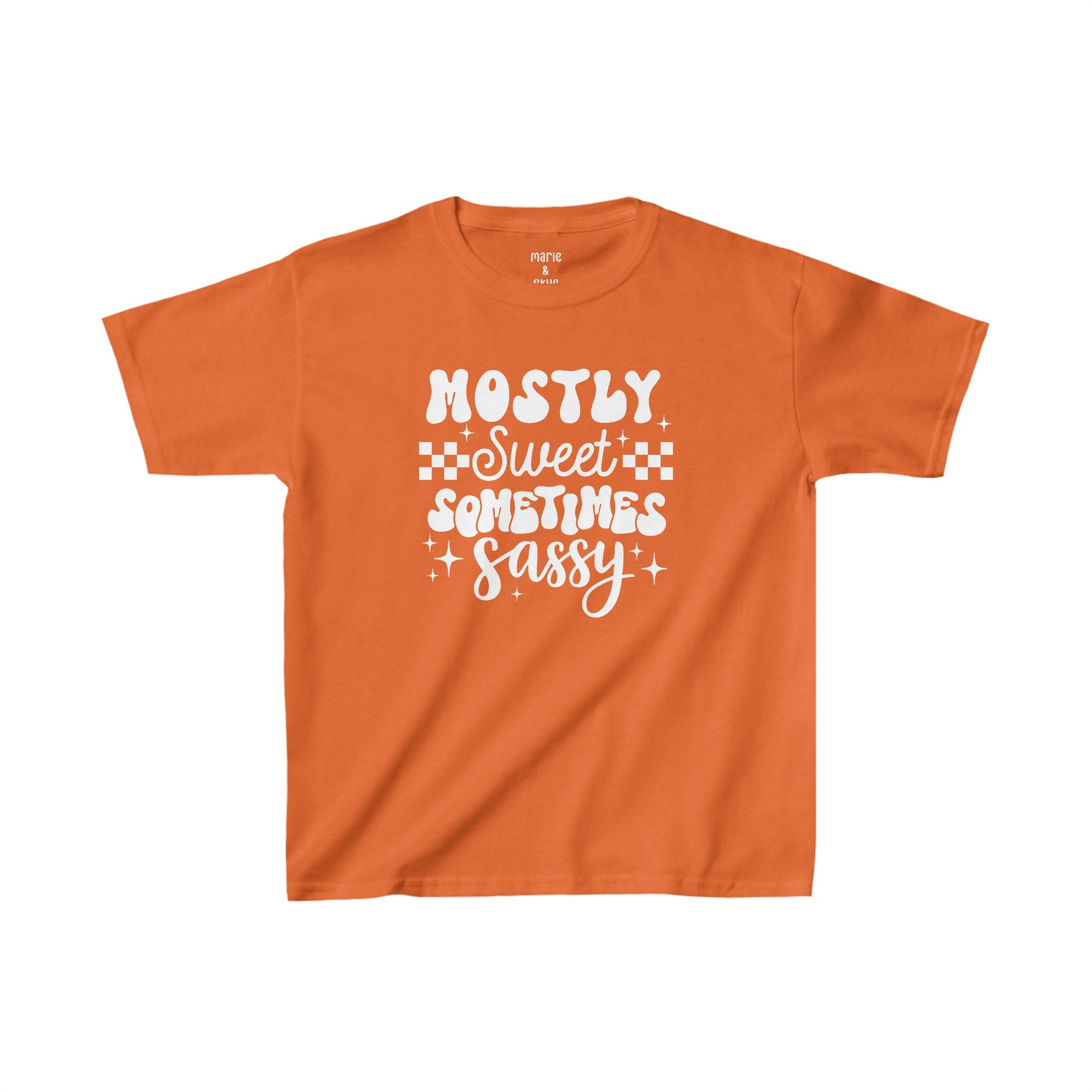 Mostly Sweet Sometimes Sassy Girls Shirt