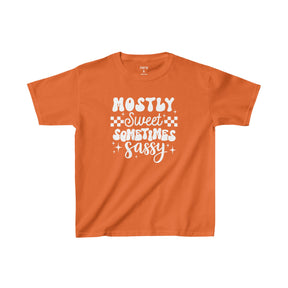 Mostly Sweet Sometimes Sassy Girls Shirt