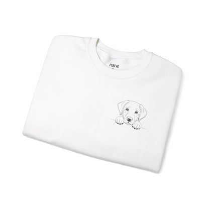 Labrador Retriever Sweatshirt Labrador Sweater Labrador Retriever Gifts Dog Mom Crewneck Labrador Mom New Puppy Gift Dog Dad Crewneck