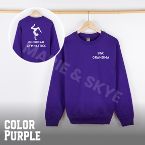 PREORDER: BGC Grandma - Buckhead Gymnastics Adult Crewneck