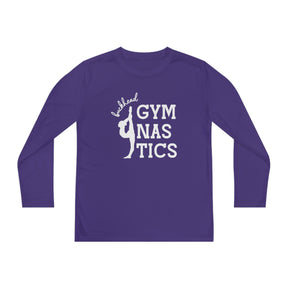 PREORDER: Cursive Buckhead Gymnastics Youth Long Sleeve Shirt