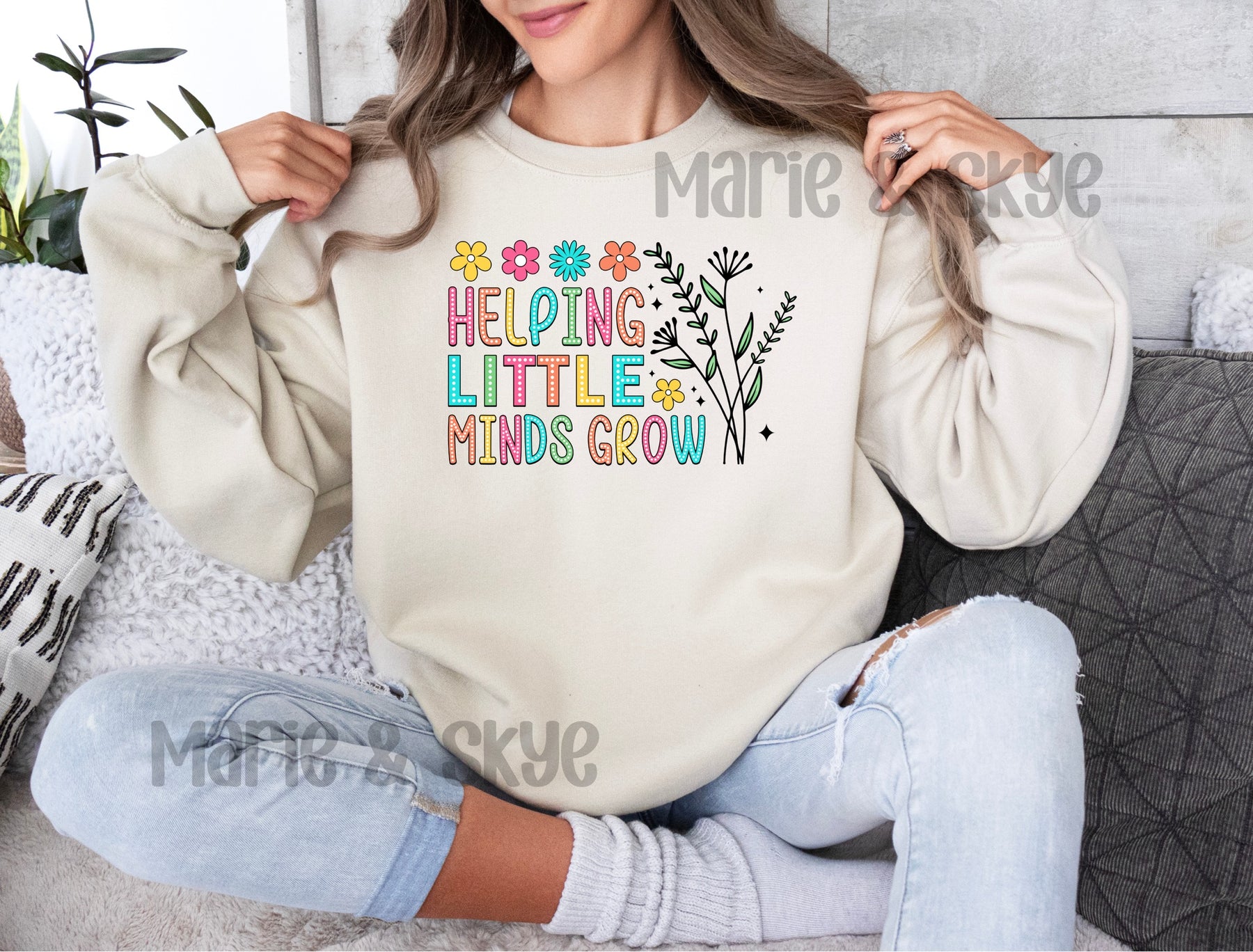 Helping Little Minds Grow Sweatshirt