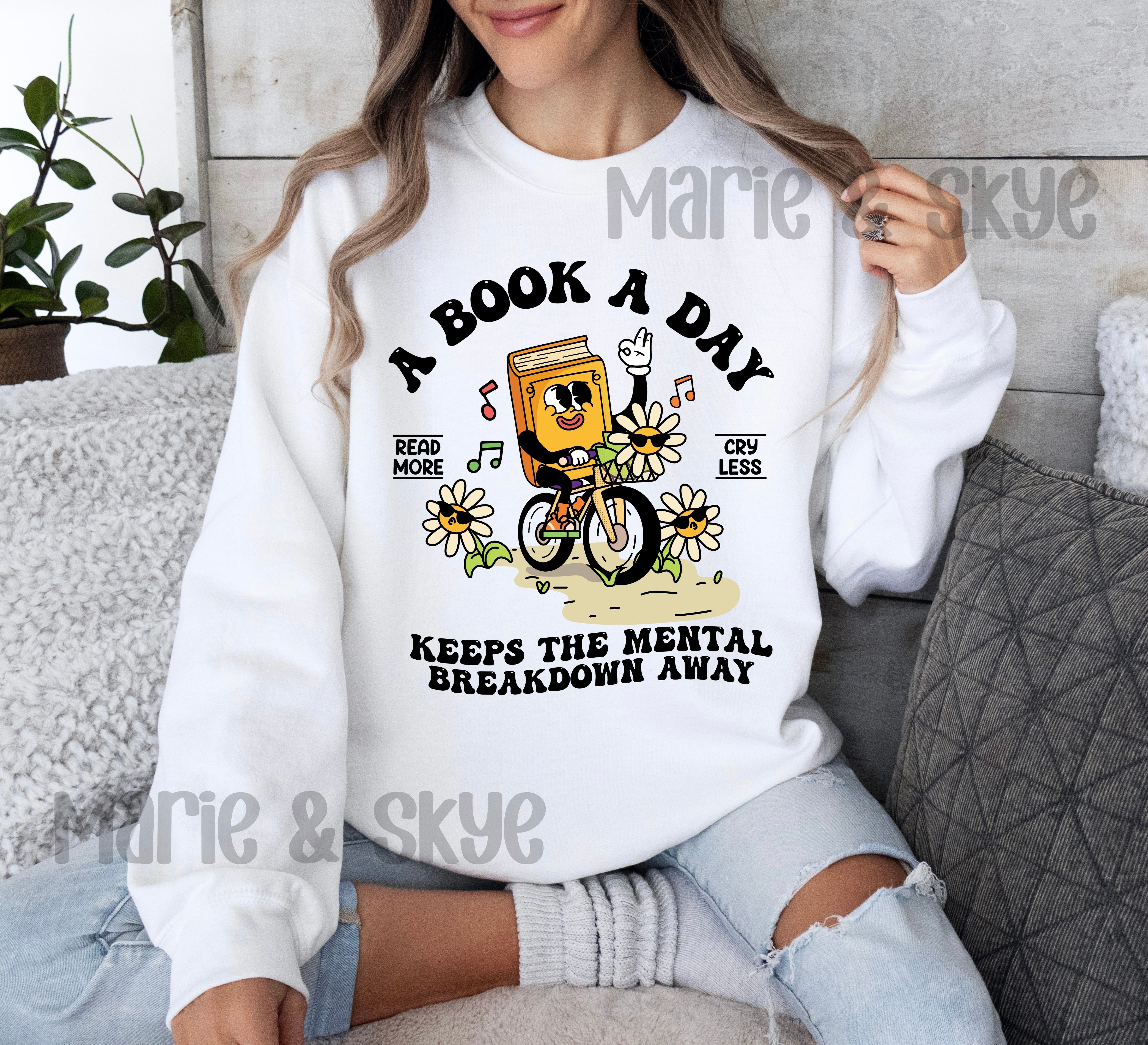 A Book A Day Crewneck