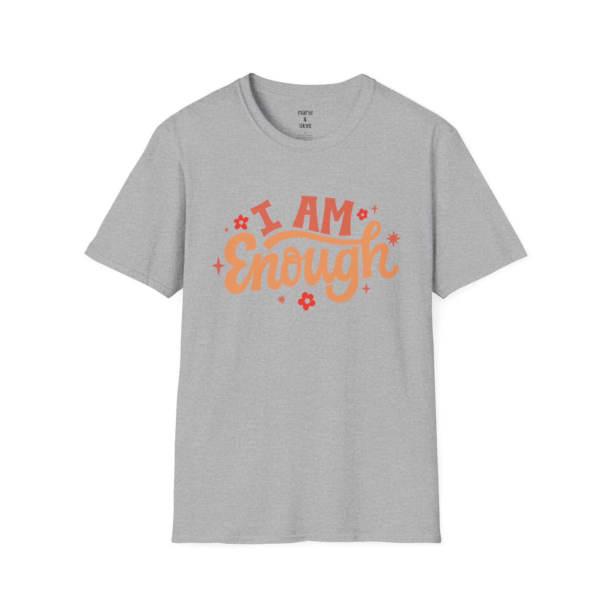 I Am Enough Shirt I Am Enough Meditation Shirt Thinking Of You Gift Self Love Club Words of Affirmation Self Esteem Best Selling Shirts