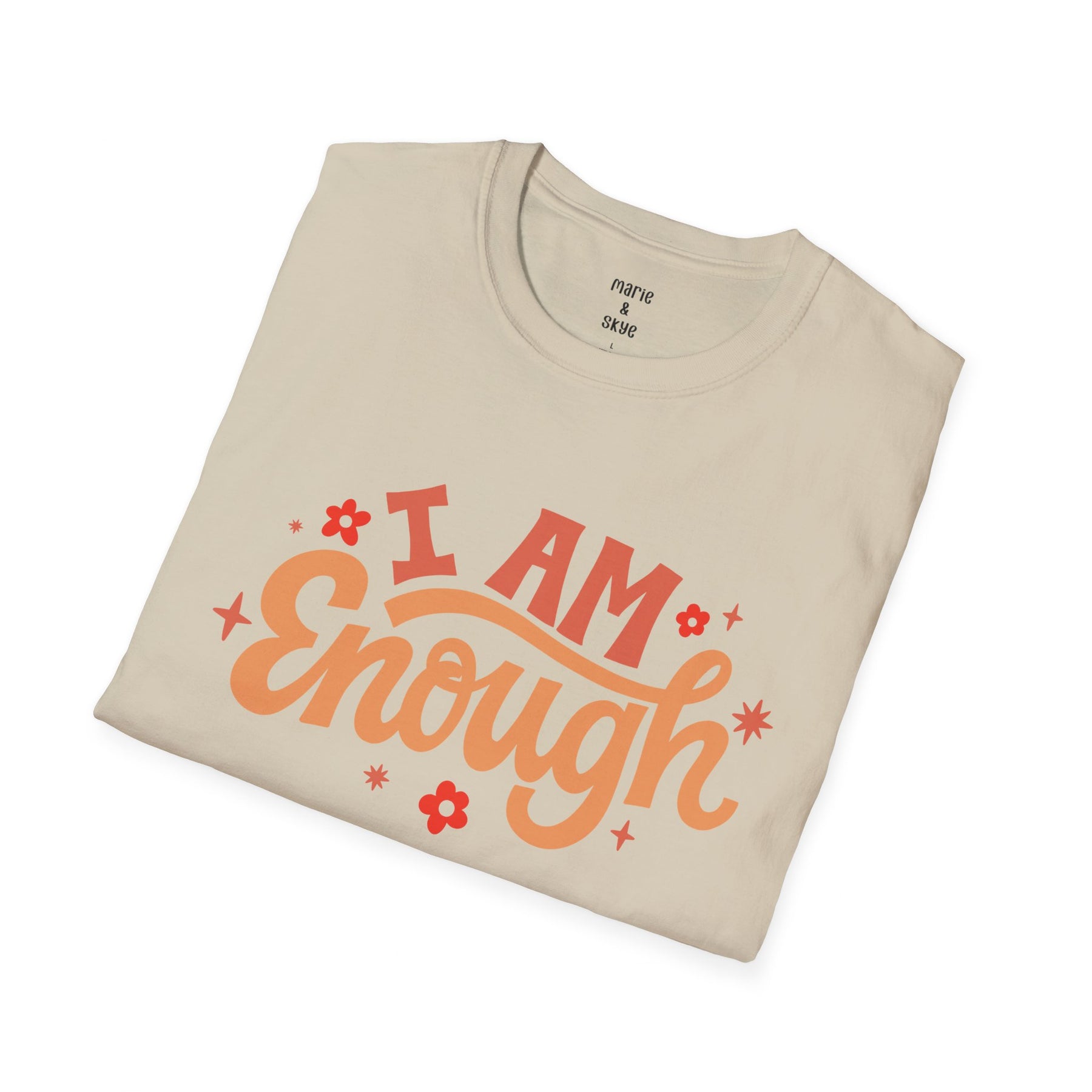 I Am Enough Shirt I Am Enough Meditation Shirt Thinking Of You Gift Self Love Club Words of Affirmation Self Esteem Best Selling Shirts