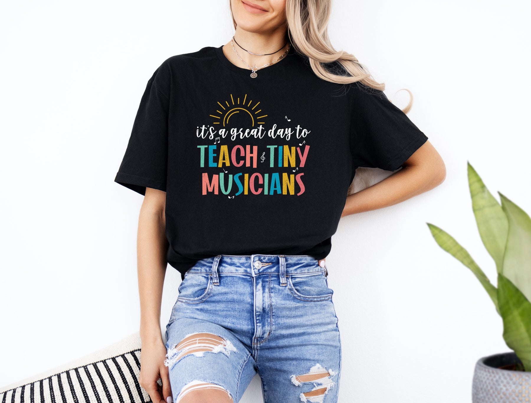 Teach Tiny Musicians Teacher Shirt