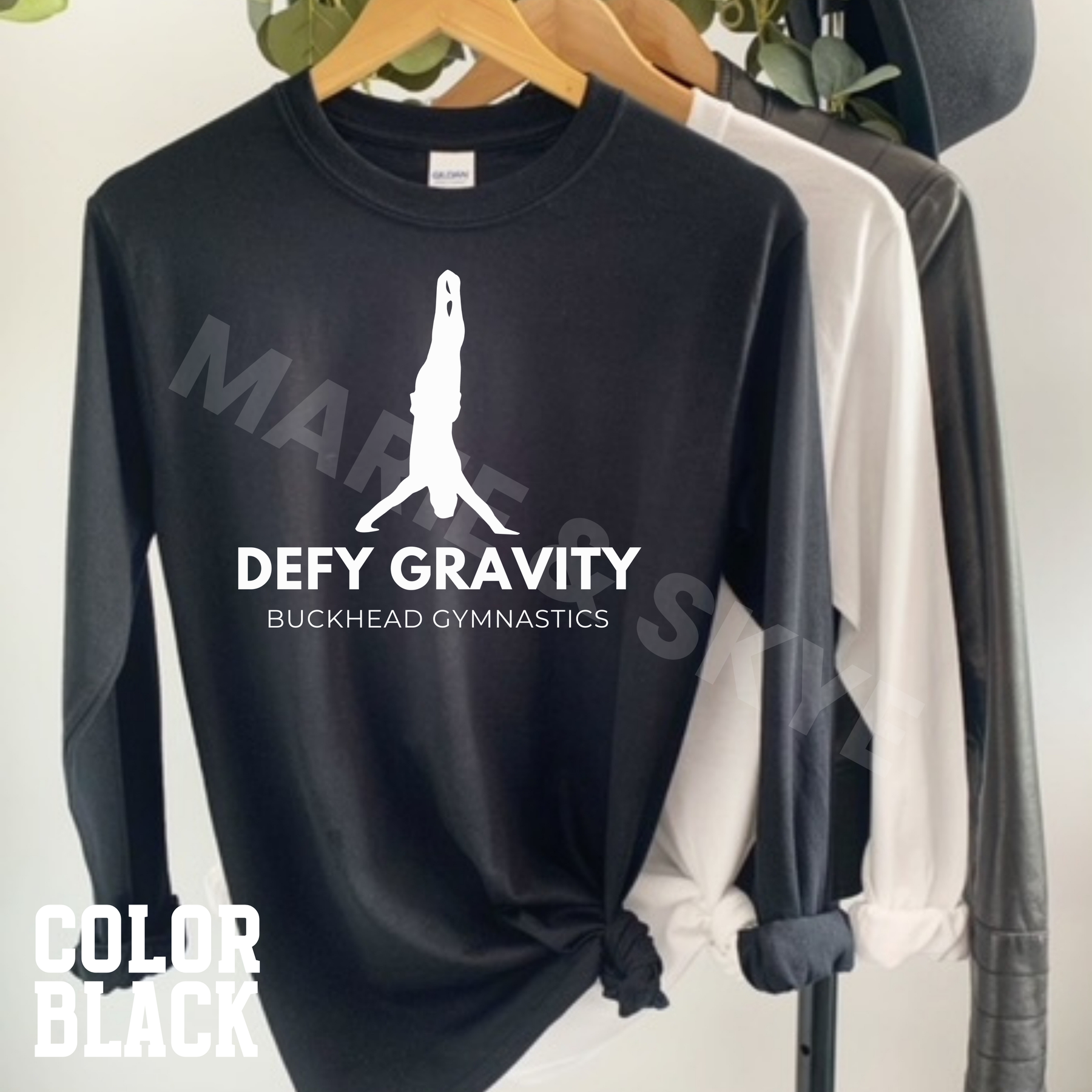 PREORDER: Defy Gravity - Buckhead Gymnastics Long Sleeve Shirt