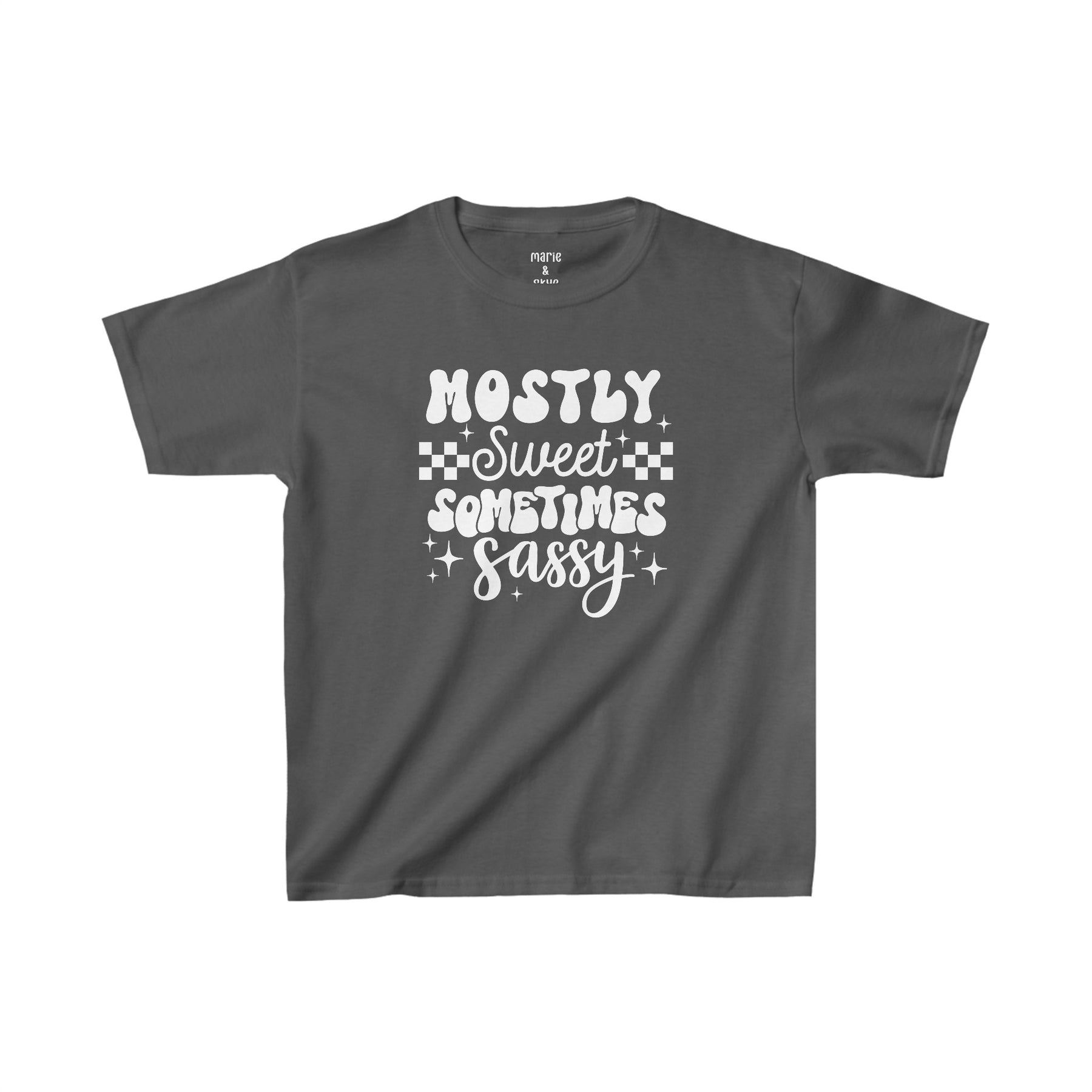 Mostly Sweet Sometimes Sassy Girls Shirt