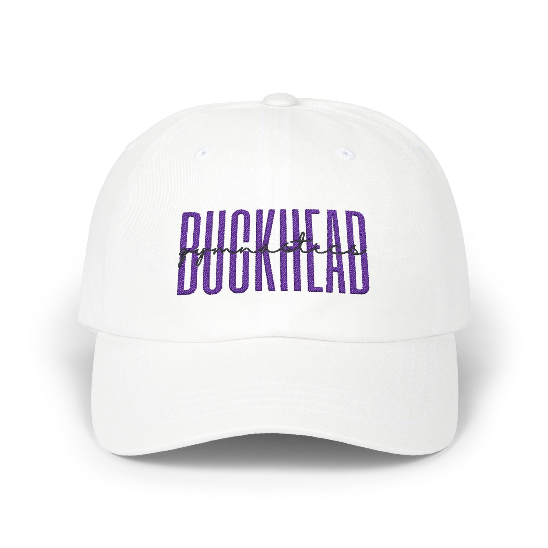 PREORDER: White Buckhead Gymnastics Hat