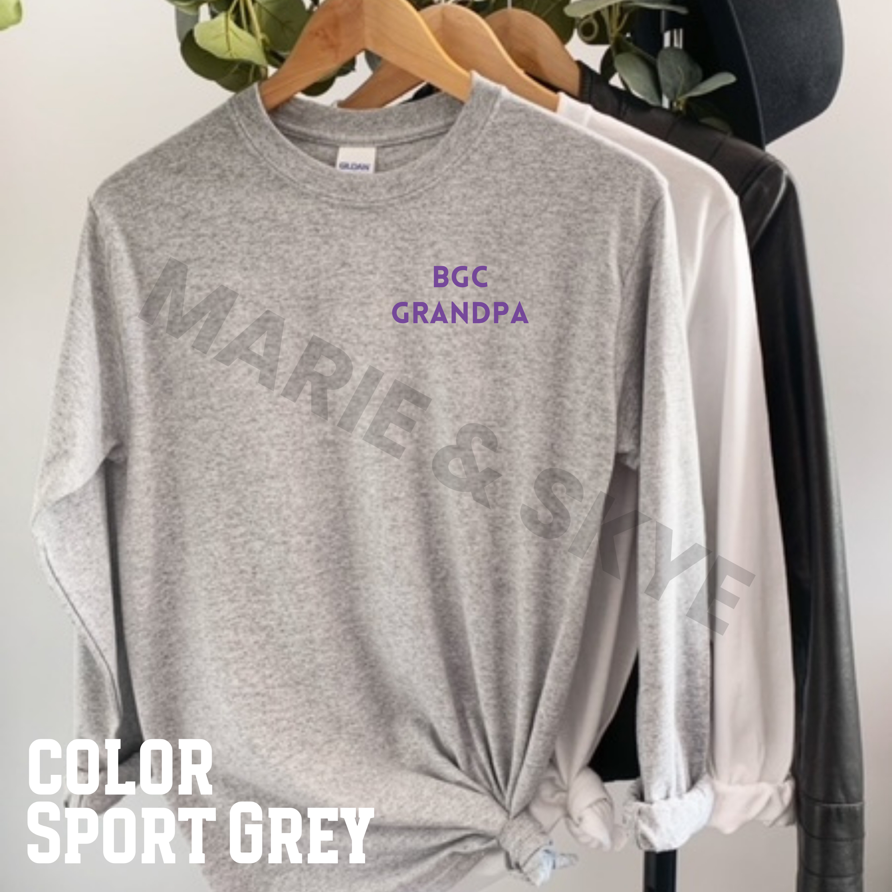 PREORDER: BGC Grandpa - Buckhead Gymnastics Long Sleeve Shirt