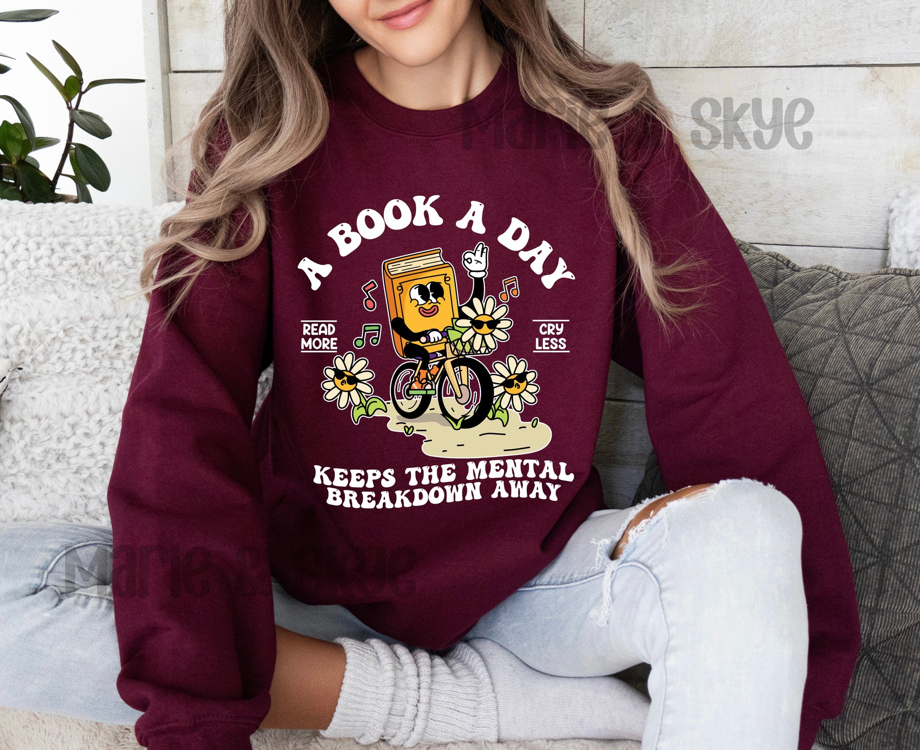 A Book A Day Crewneck