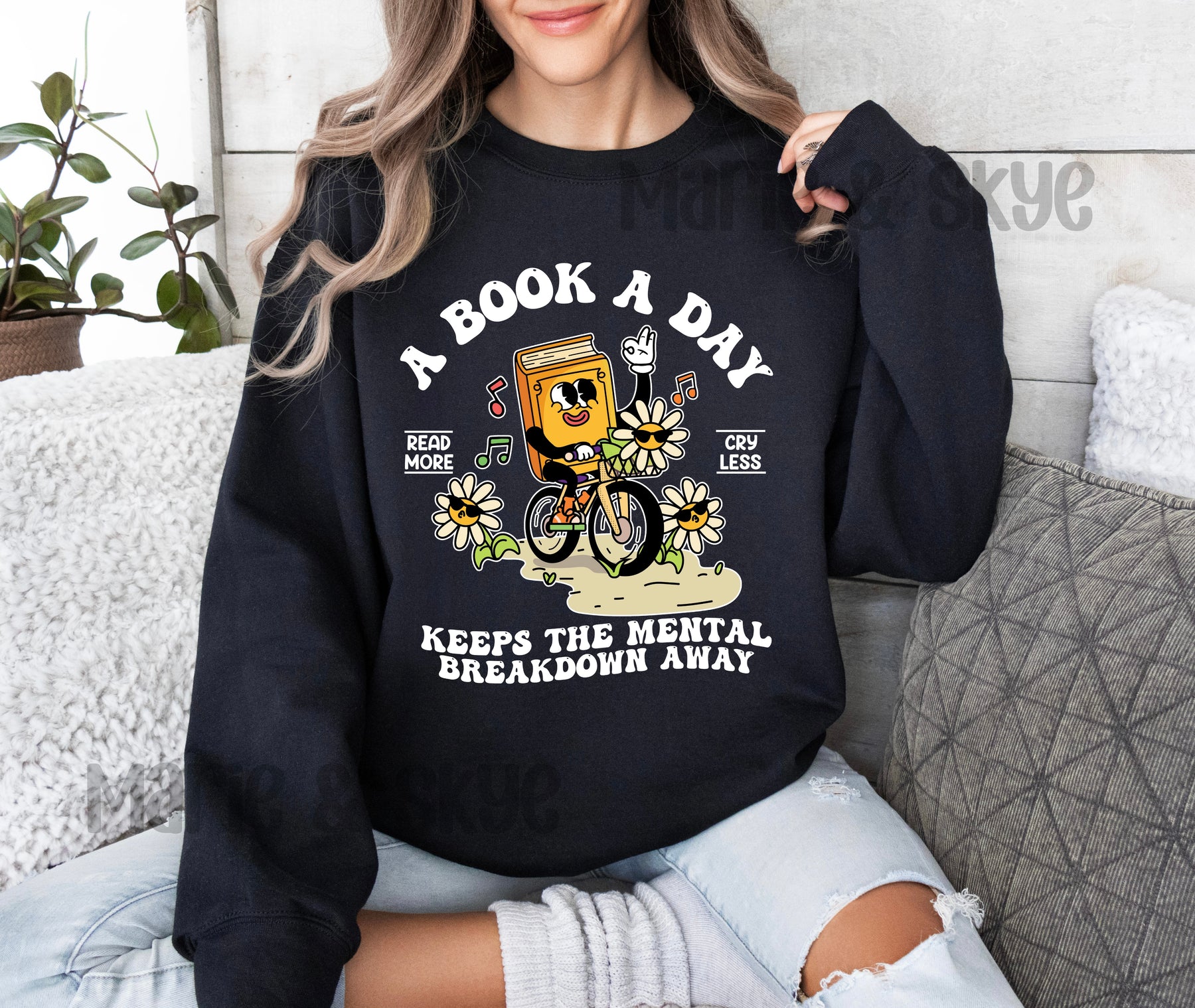 A Book A Day Crewneck