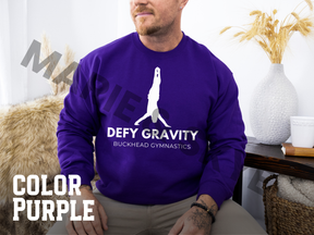 PREORDER: Defy Gravity - Buckhead Gymnastics Adult Crewneck