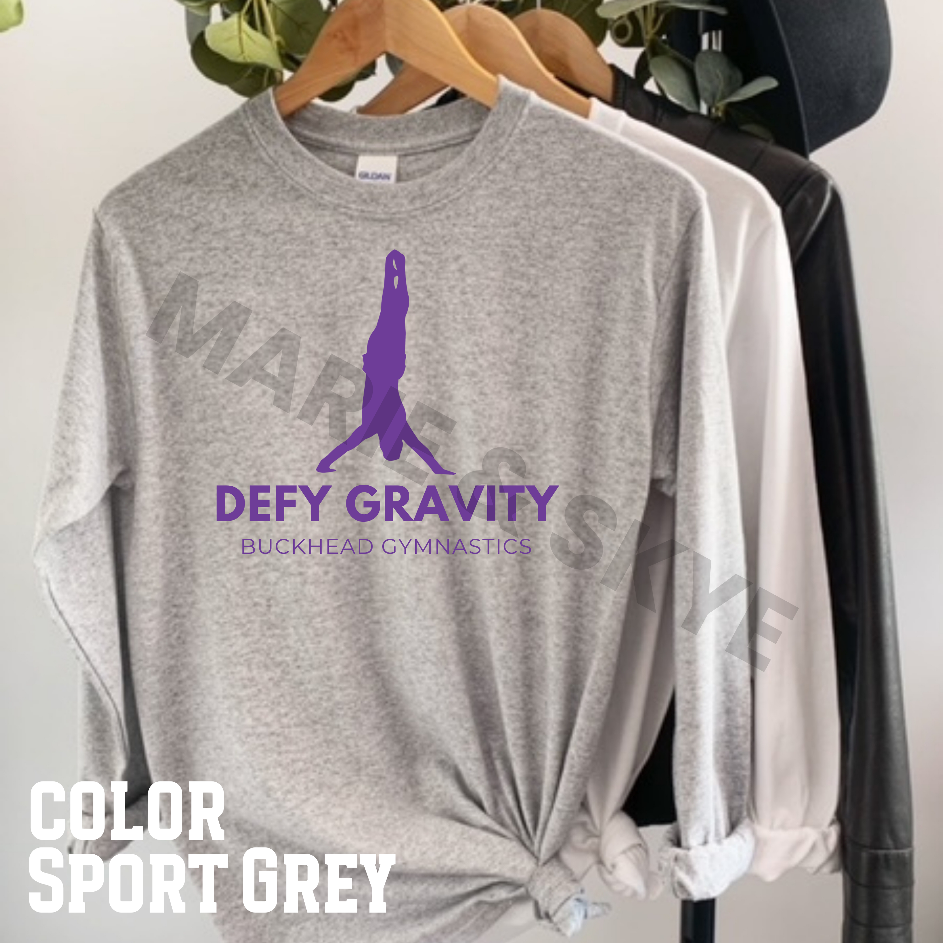 PREORDER: Defy Gravity - Buckhead Gymnastics Long Sleeve Shirt