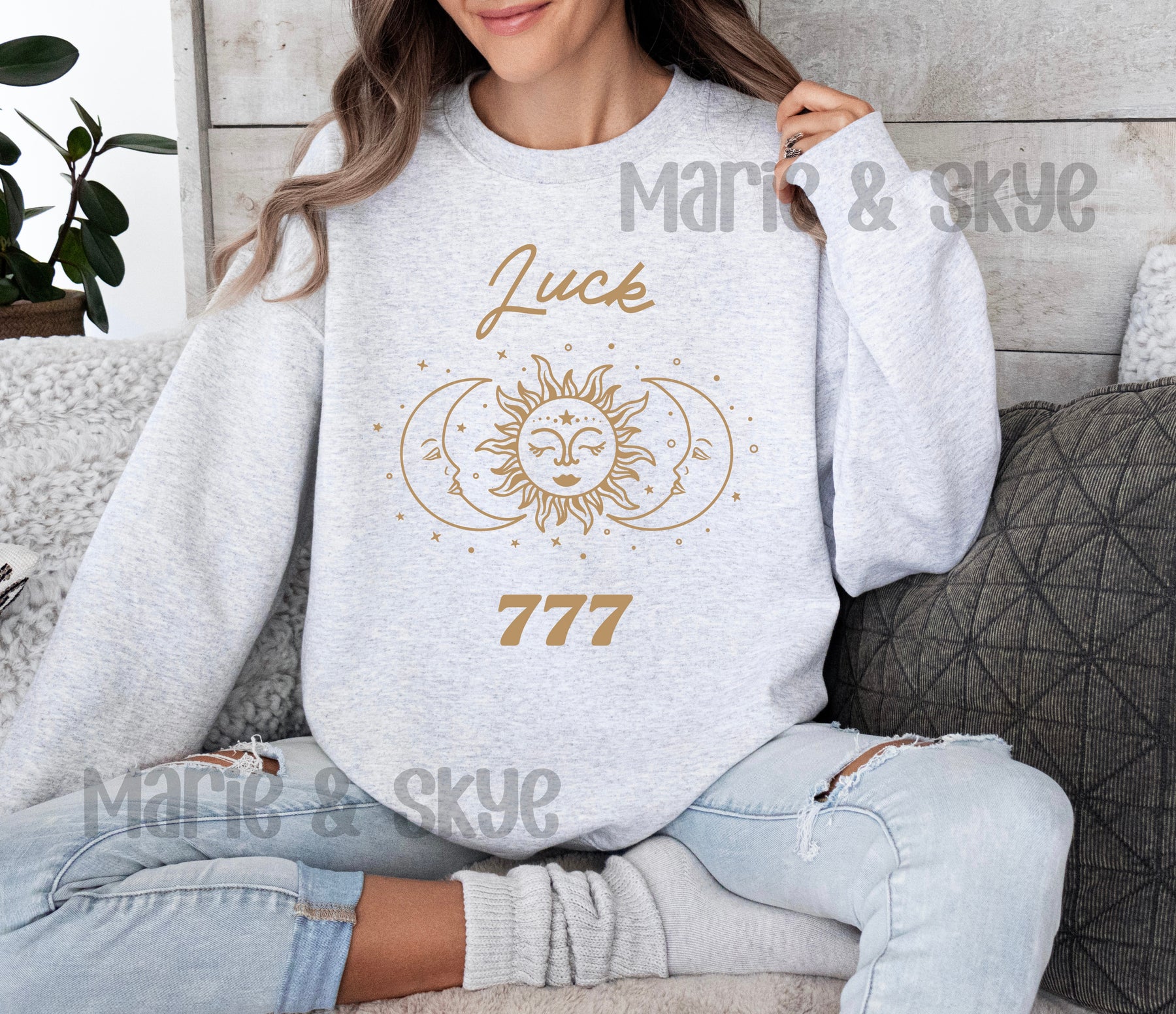 Angel Number 777 Sweatshirt