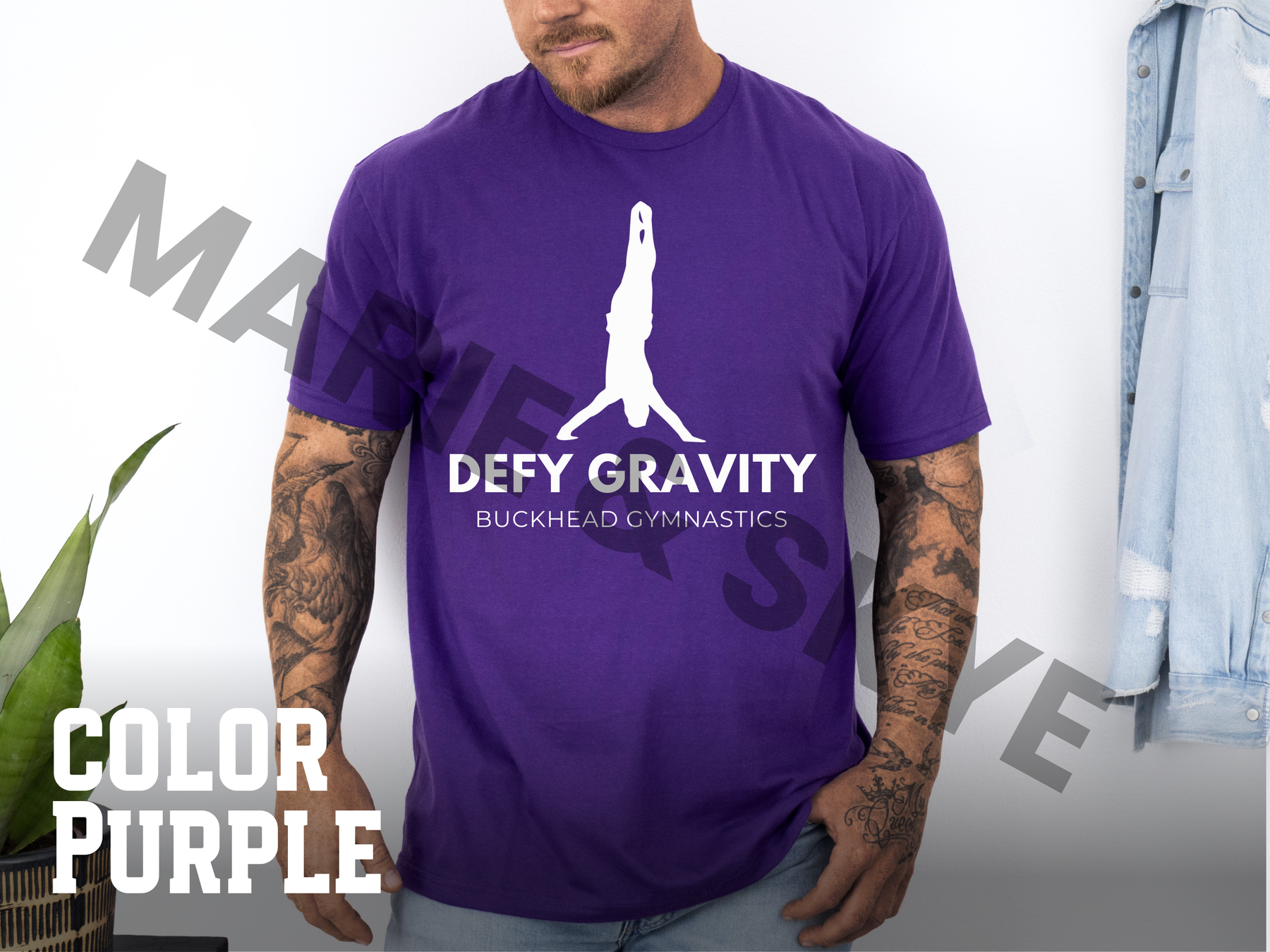 PREORDER: Defy Gravity - Buckhead Gymnastics Adult Shirt