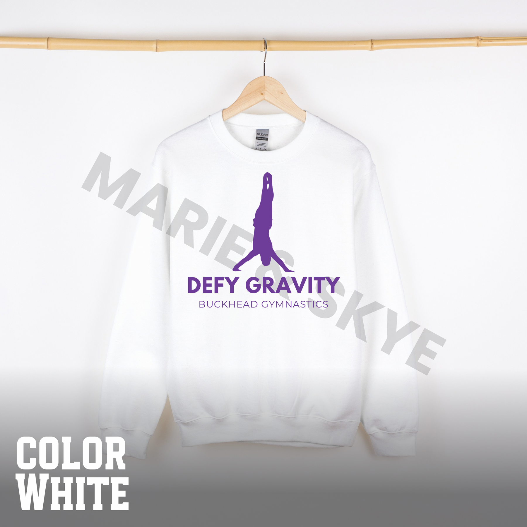 PREORDER: Defy Gravity - Buckhead Gymnastics Adult Crewneck